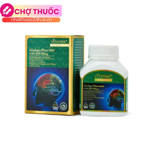 Vitatree Ginkgo Plus 6000 With Q10 50mg