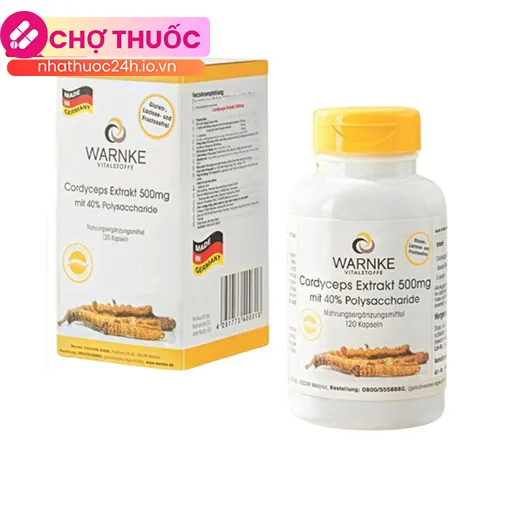 Warnke Cordyceps Extrakt 500mg