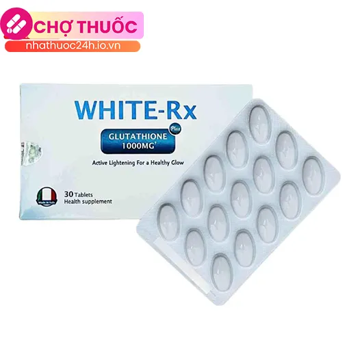 White Rx Glutathione 1000mg