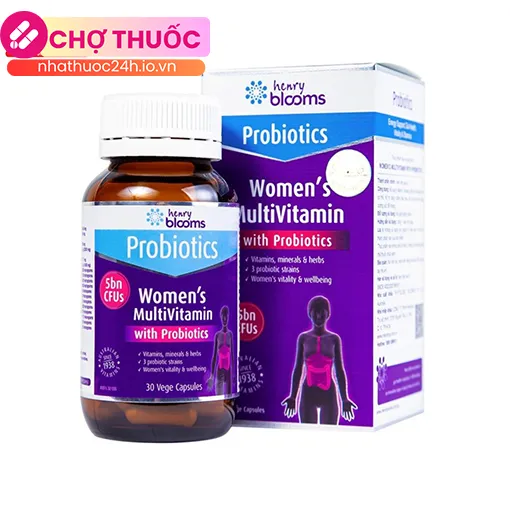 Women's Multivitamin With Probiotics Henry Blooms
