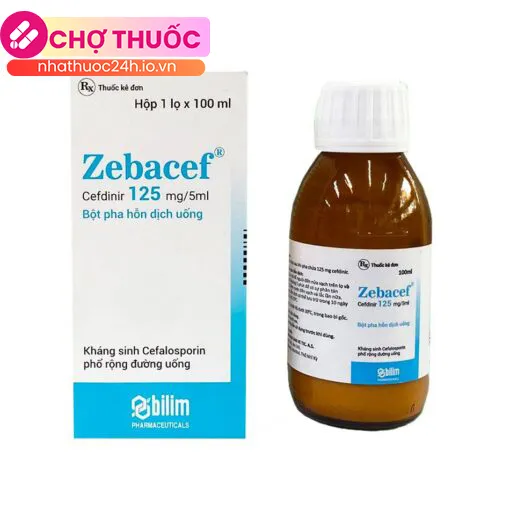 Zebacef 125mg/5ml