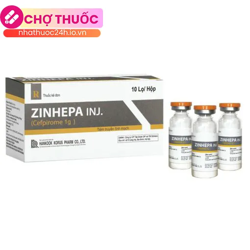 Zinhepa Inj. 1g