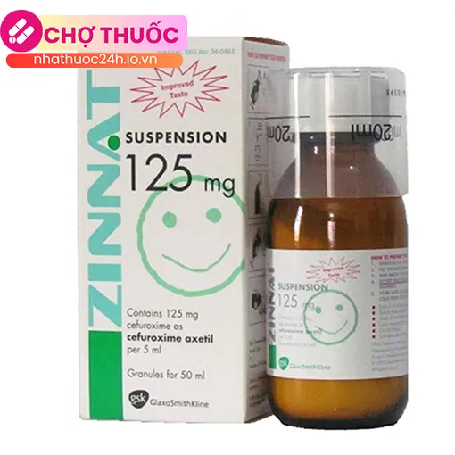 Zinnat Suspension 125mg/5ml