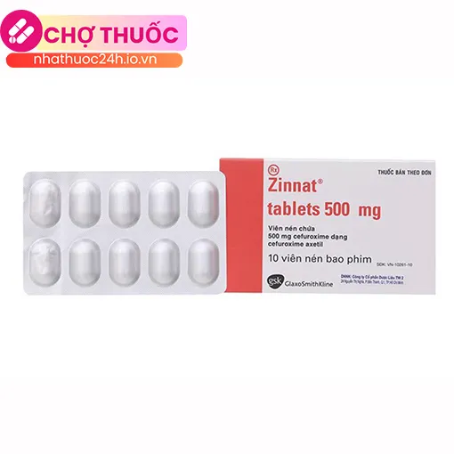 Zinnat Tablets 500mg